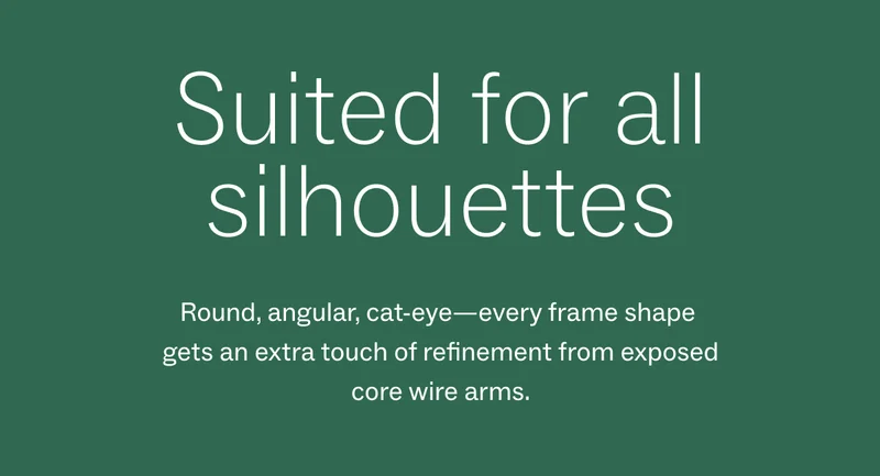 Suited for all Silhouettes