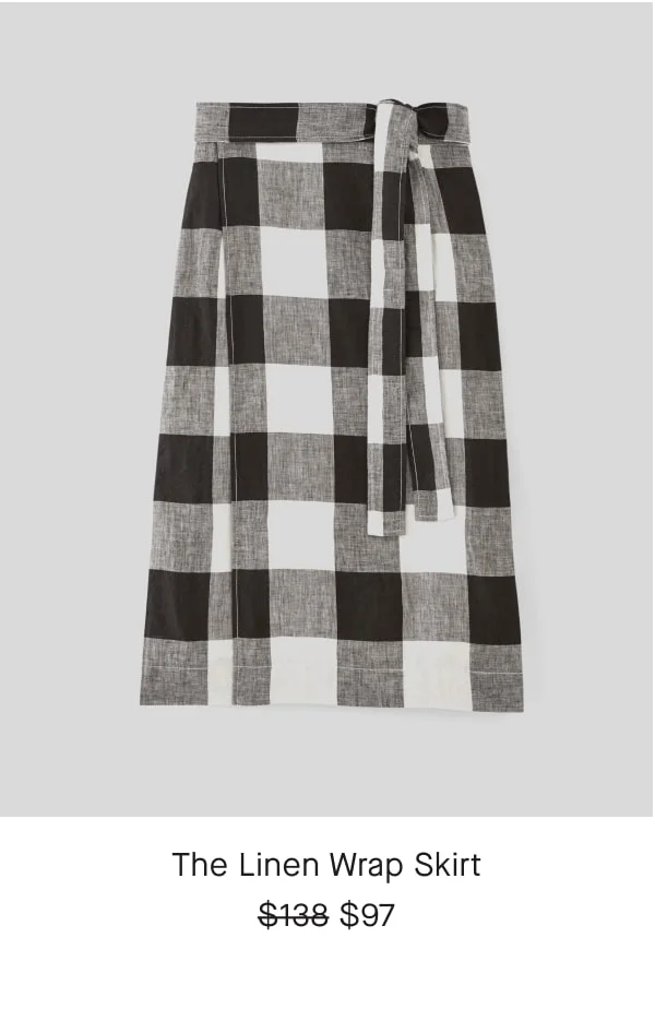 [IMAGE]The Linen Wrap Skirt