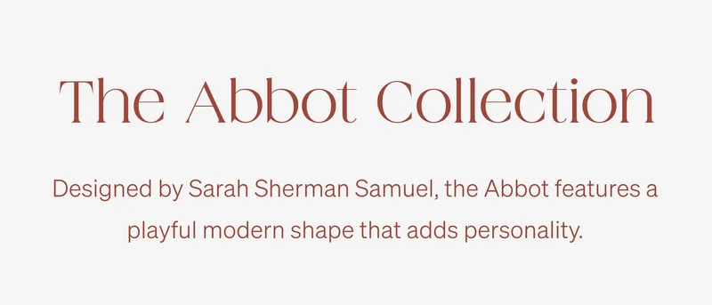 Shop the Abbot Collection
