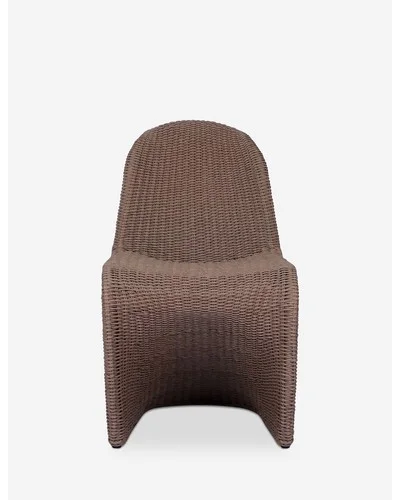 Manila Indoor / Outdoor Dining Chair-Brown