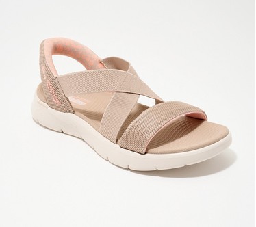 Skechers Slip-ins GO WALK Flex Crossband Sandals-Liliana