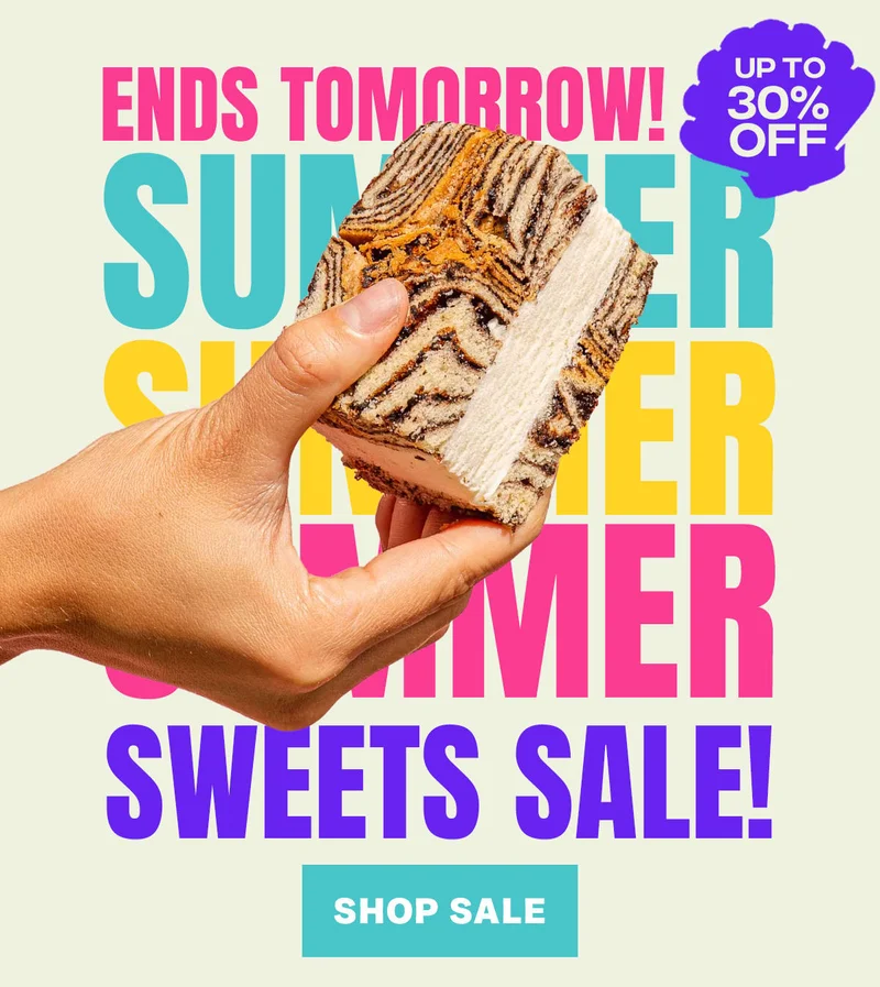 Summer Sweets Sale Ends Tomorrow