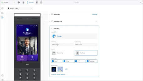 Visual customization of Access devices