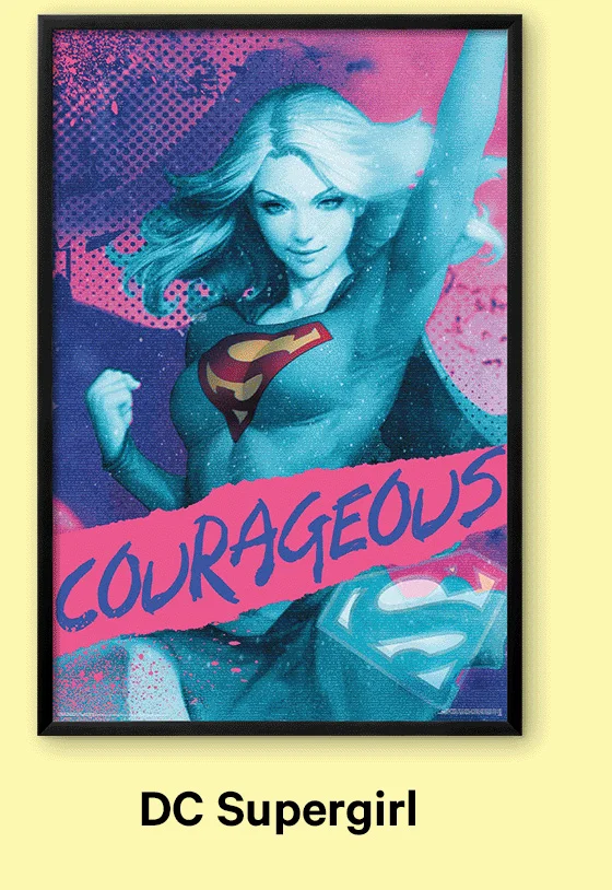 DC Supergirl (Comic) - Courageous Poster
