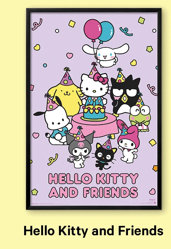 Hello Kitty and Friends: 2025 Celebration - Partytime Poster
