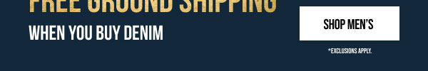 Free Shipping on Denim Shop Men's
