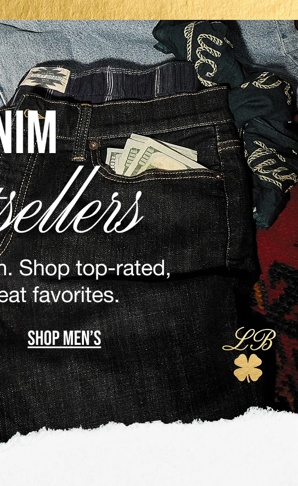Denim Bestsellers Shop Men's