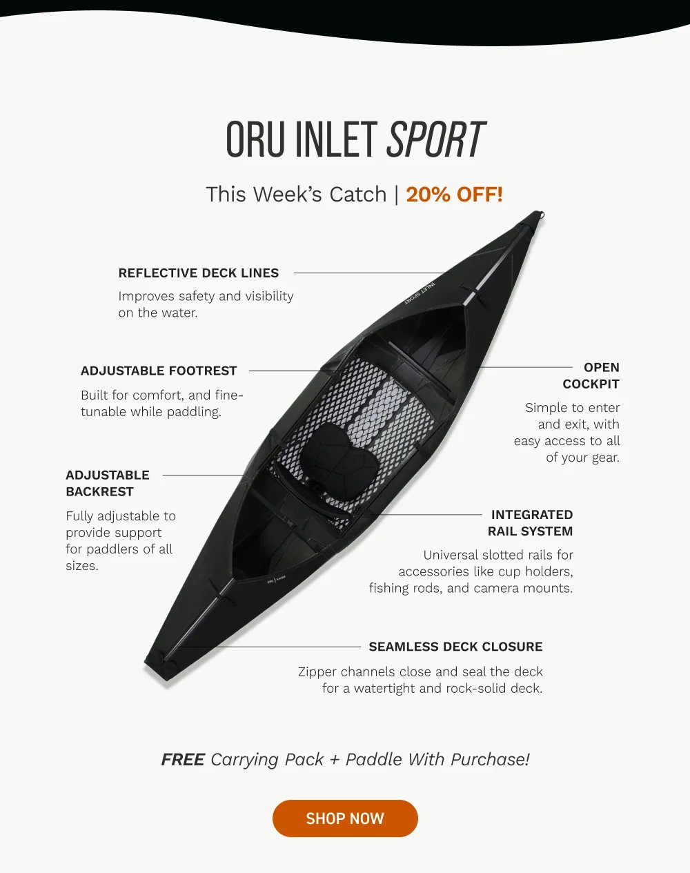 20% OFF INLET SPORT 20% OFF INLET SPORT
