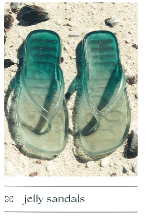 jelly sandals