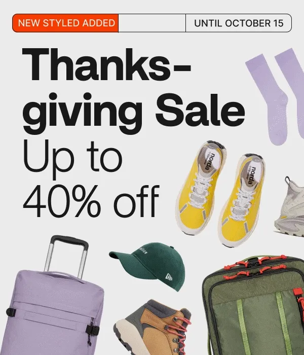 Thanksgiving Sale: Up to 40% off! Thanksgiving Sale: Up to 40% off!