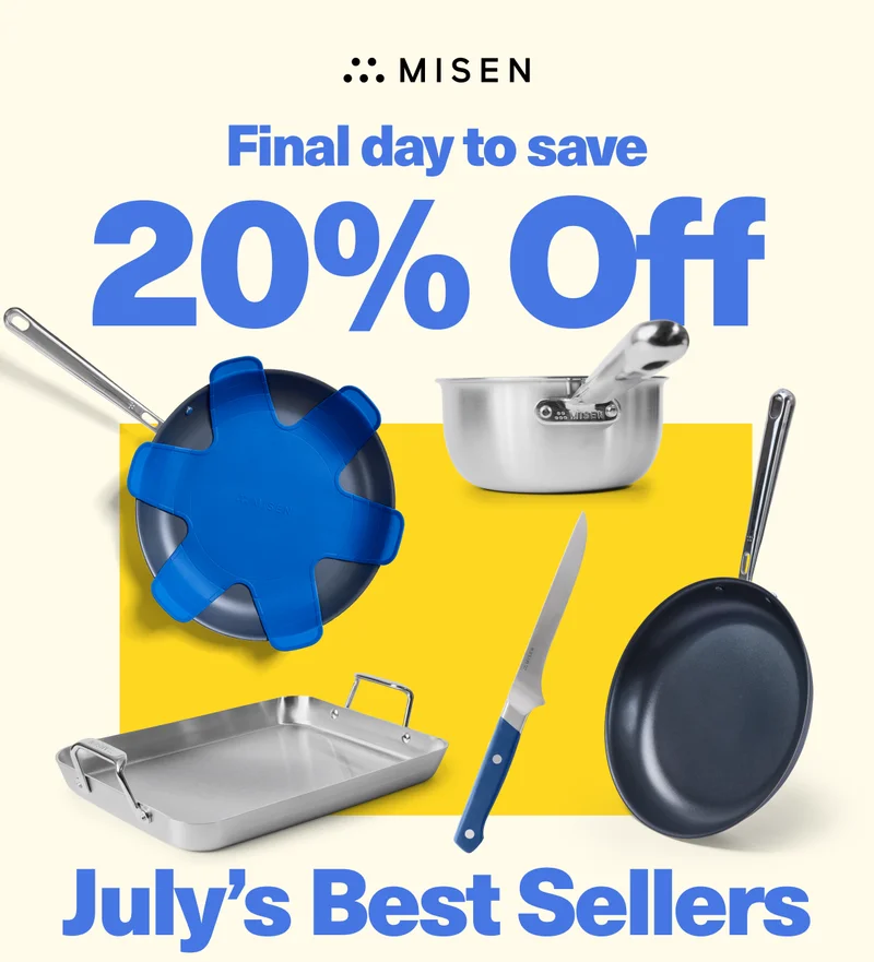 Final Day to Save 20% Off July's Bestsellers