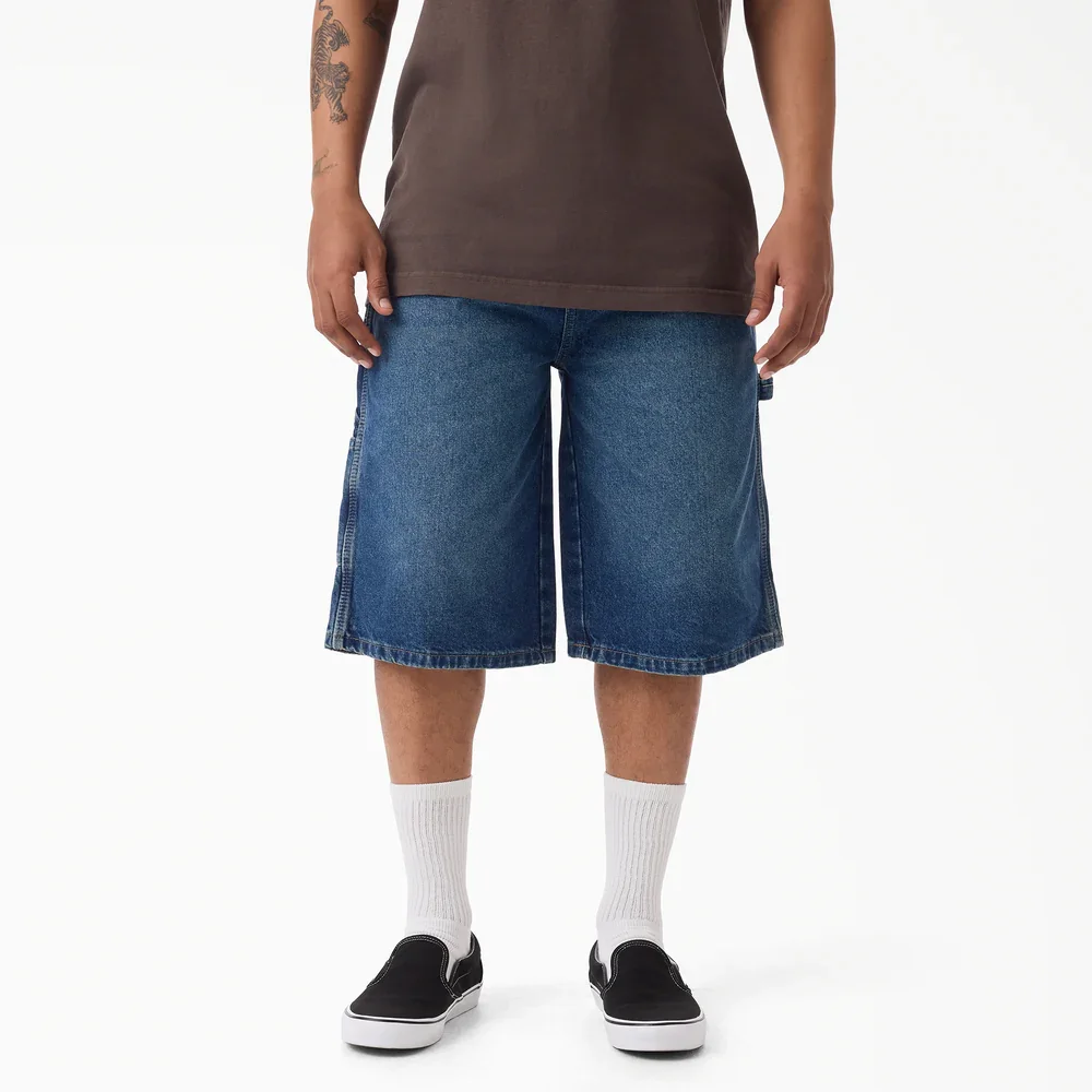 Worn In Relaxed Carpenter Denim Shorts