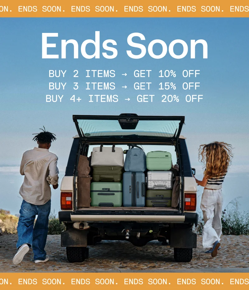 ENDS TOMORROW: Up to 20% off