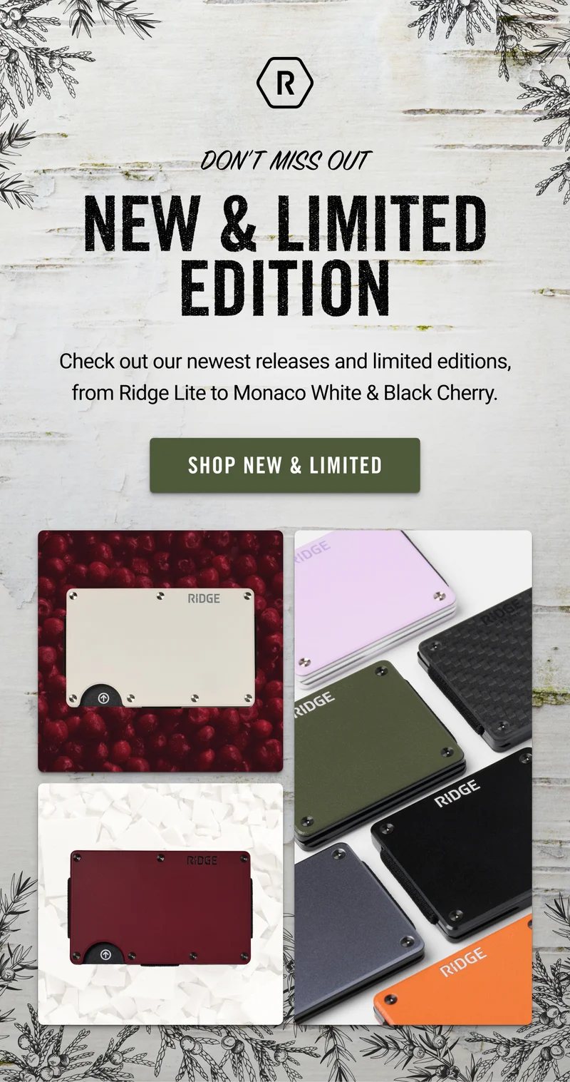 Check out our newest releases & limited editions