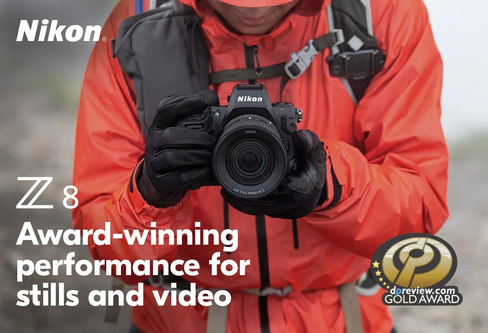 Nikon | Z 8 Award-winning performance for stills and video
