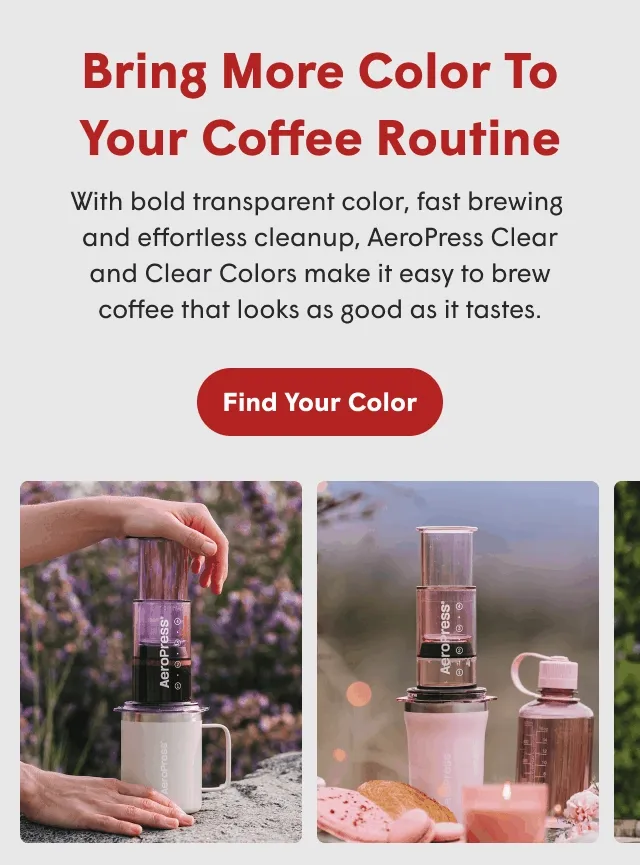 Bring more color to your coffee routine
