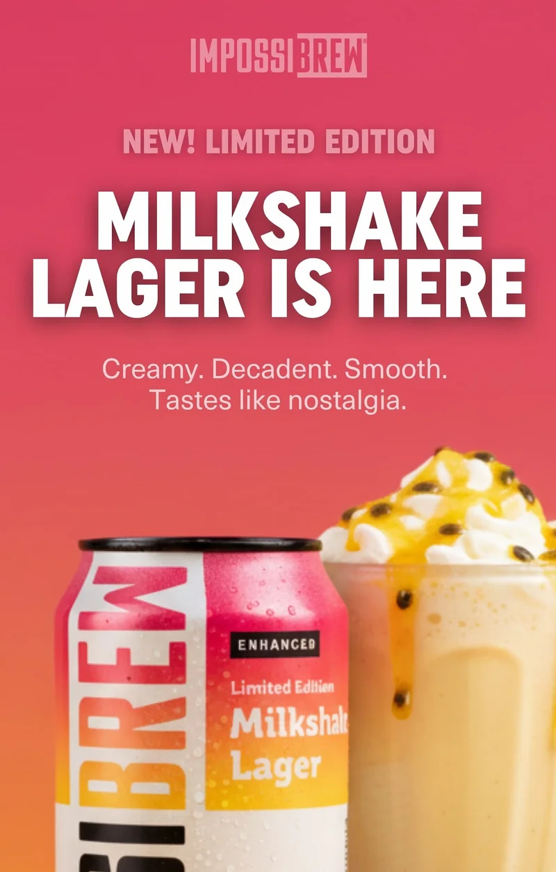 Milkshake Lager is here