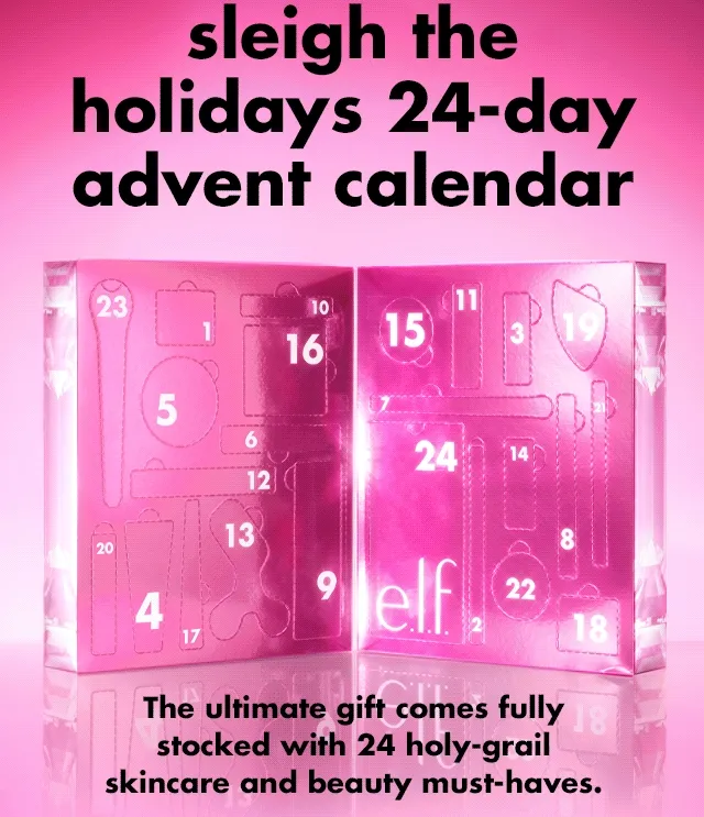 Sleigh The Holidays 24 day Advent calendar