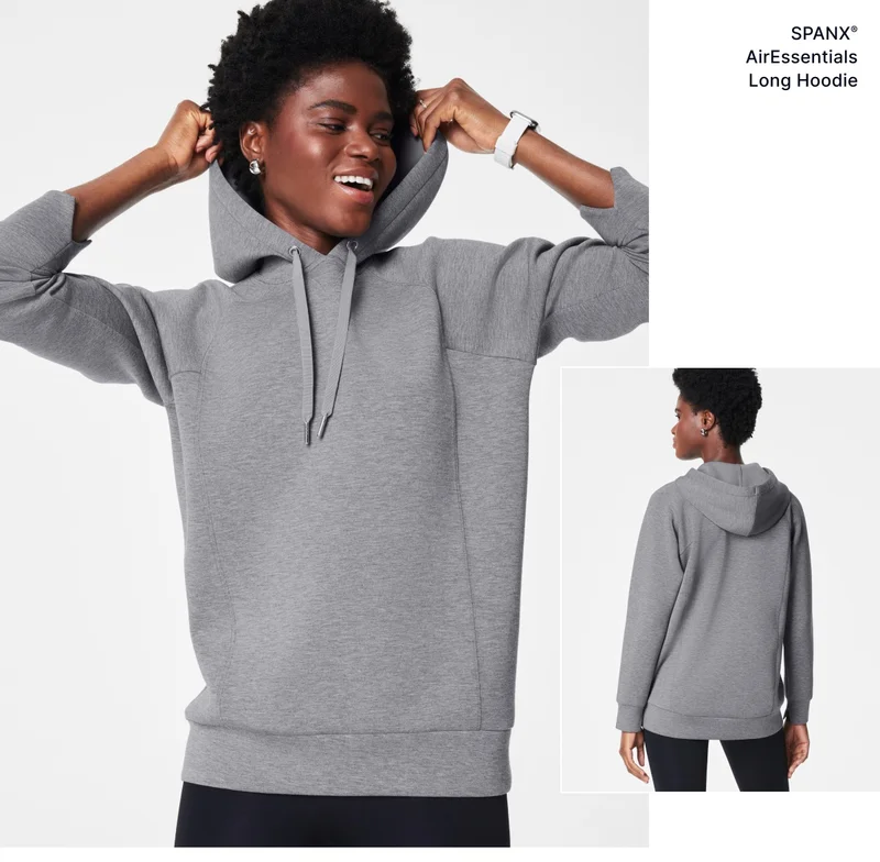 AIRESSENTIALS LONG HOODIE