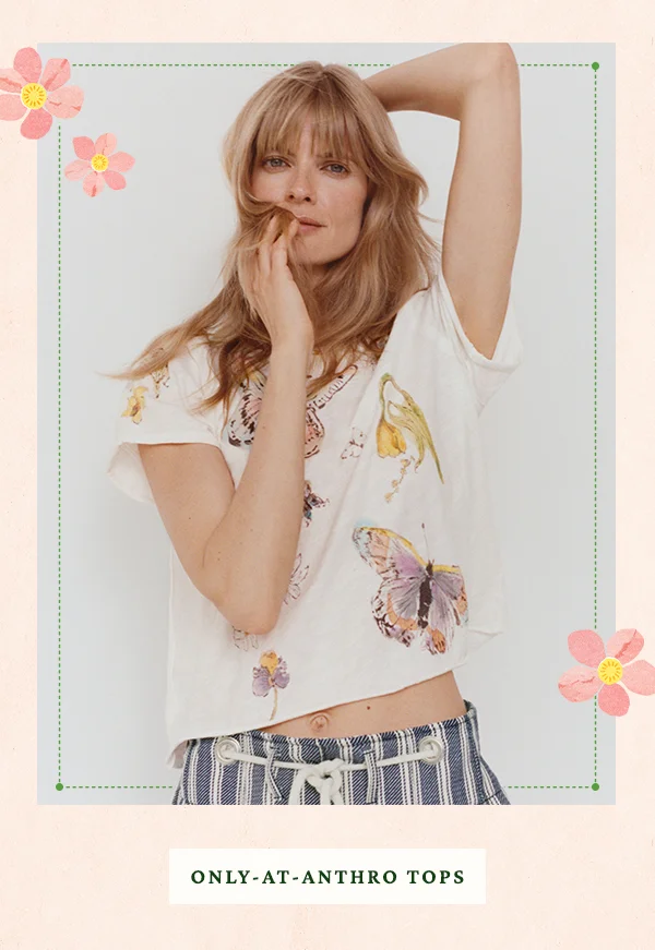Shop only at Anthro tops