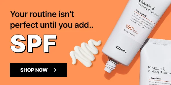 your routine isn't perfect untill you add spf