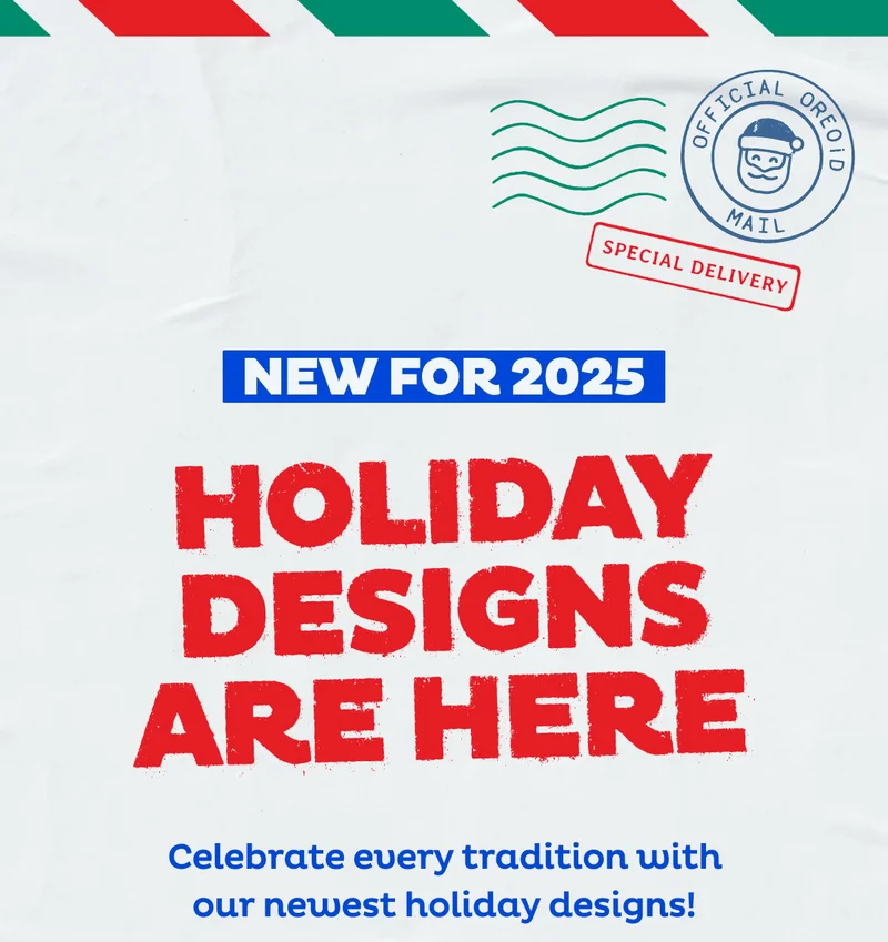 Holiday Designs Are Here
