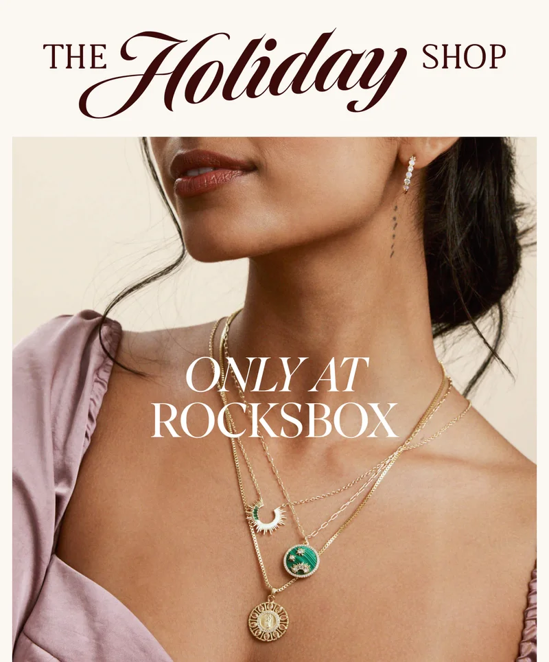 The Holiday Shop | Only at Rocksbox