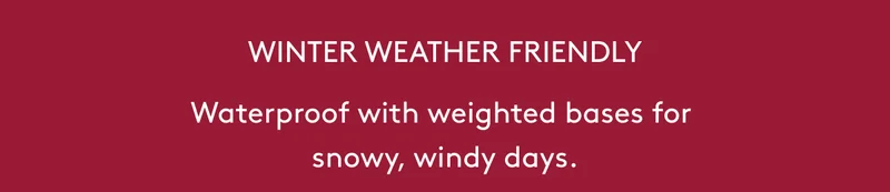 Winter Weather Friendly