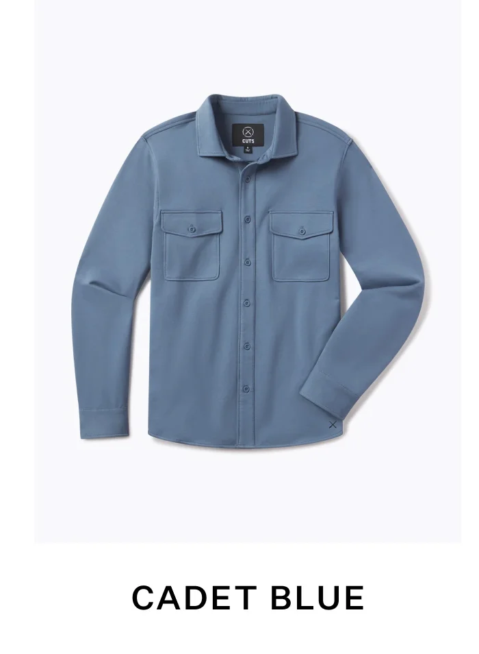 Hyperloop Overshirt - Cadet Blue