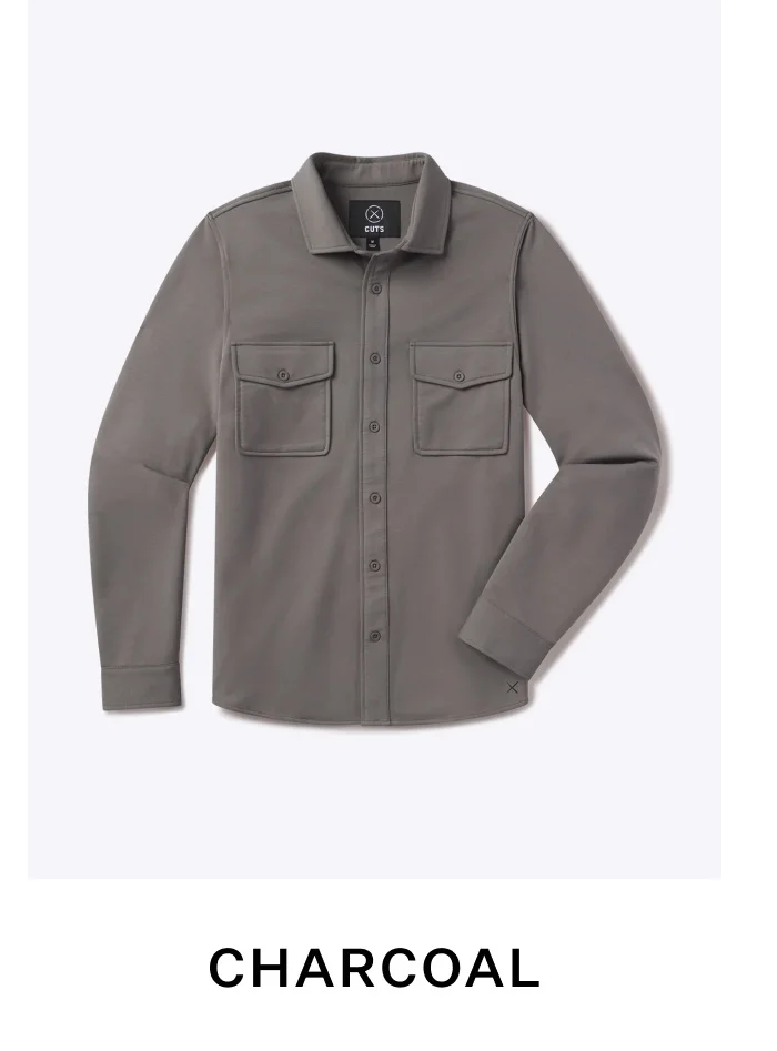 Hyperloop Overshirt - Charcoal