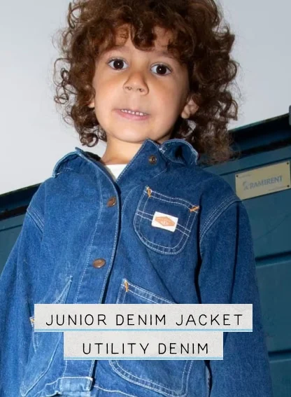 Junior Denim Jacket Utility Denim