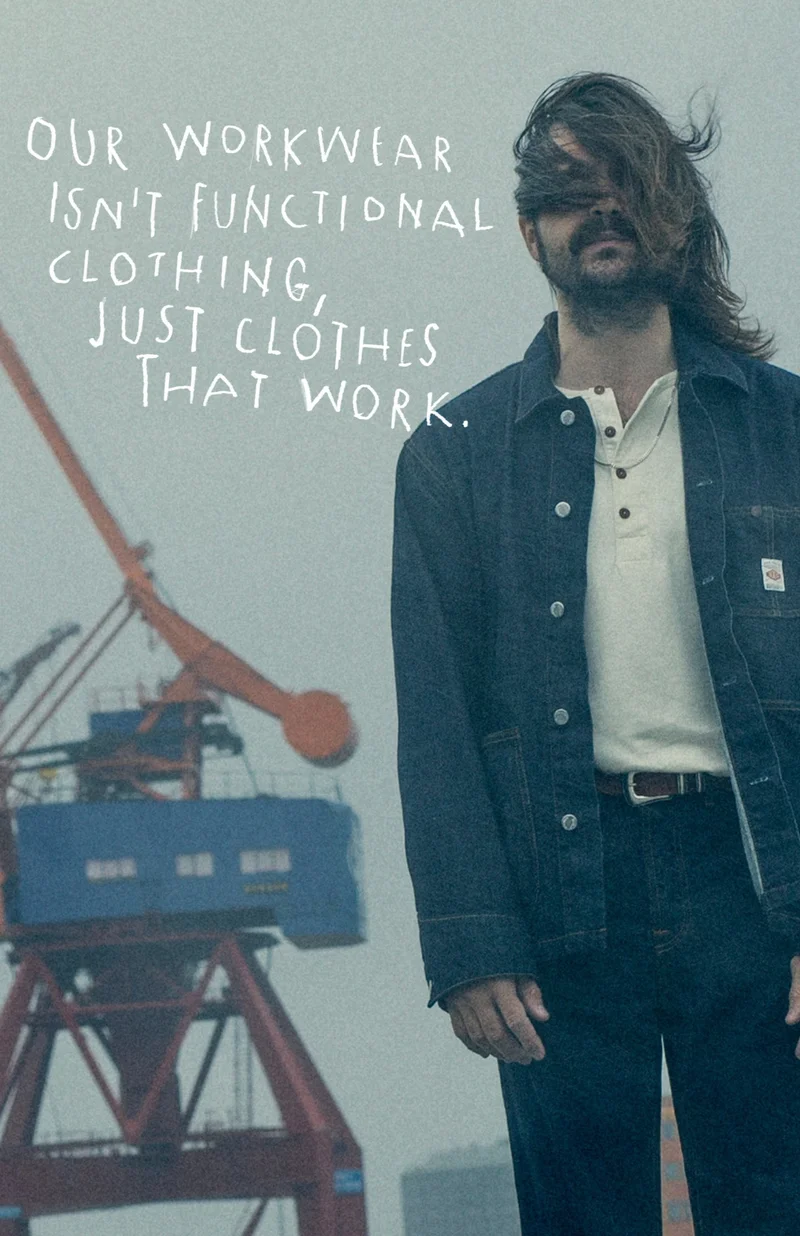 Our workwear isn't functional clothing, just clothes that work.