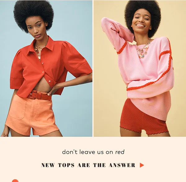 New Tops Are The Answer