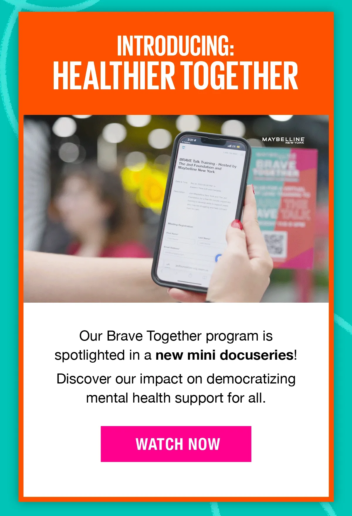 Introducting: Healthier Together! Our Brave Together program is spotlighted in a new mini docuseries.