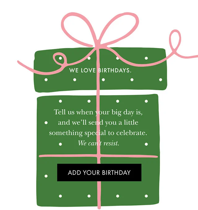 ADD YOUR BIRTHDAY