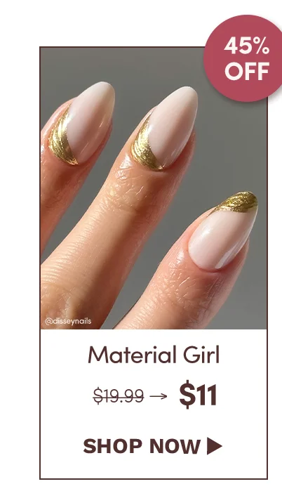 Shop Material Girl for Up to 50% off with the code SINGLE