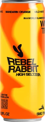 MILD HARE FLAVOR: MANDARIN ORANGE DELTA-9 SELTZER - 5MG