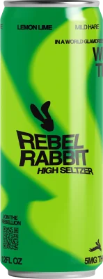 MILD HARE FLAVOR: LEMON LIME DELTA-9 SELTZER - 5MG