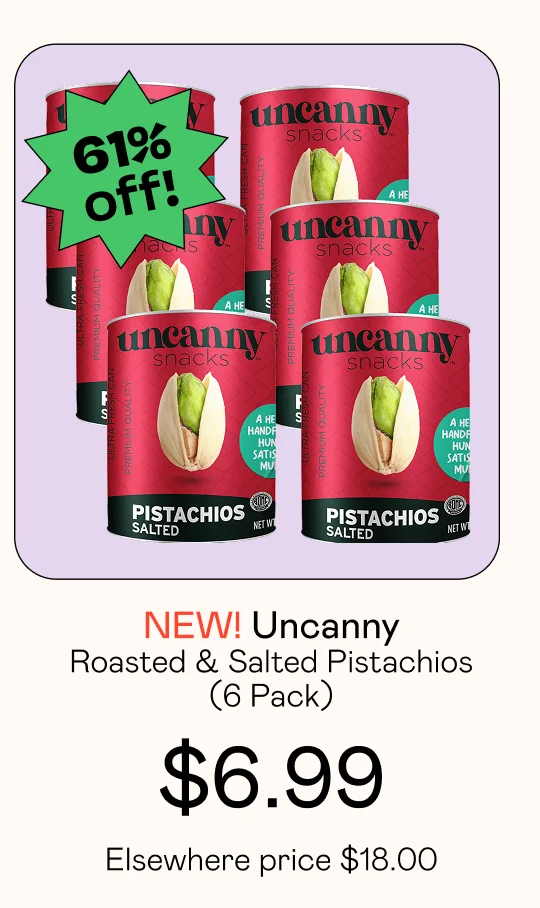Roasted & Salted Pistachios (6 Pack)