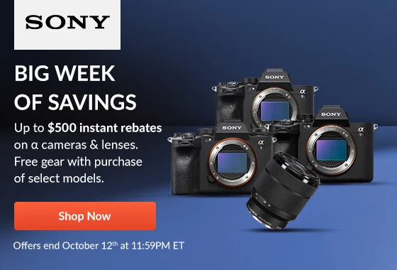 Sony Big Week of Savings | Shop Now
