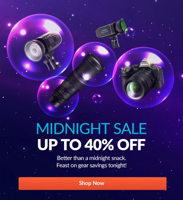 MIDNIGHT SALE  UP TO 40% OFF | Shop Now