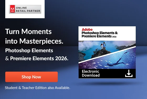 Adobe Photoshop Elements and Premiere Elements 2026 | Shop Now