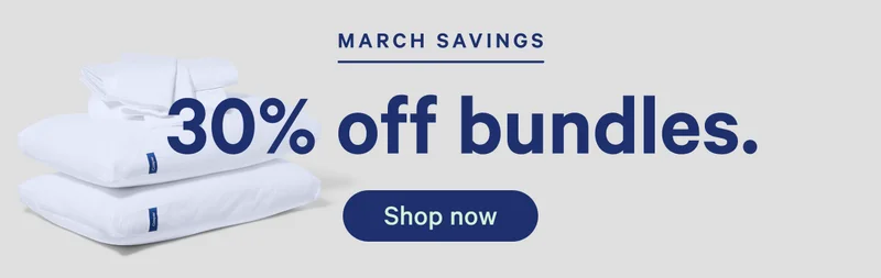 March Savings; 30% off bundles