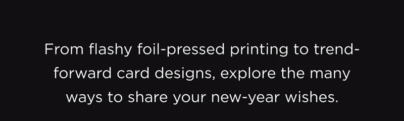 From Flashy Foil-Pressed Printing
