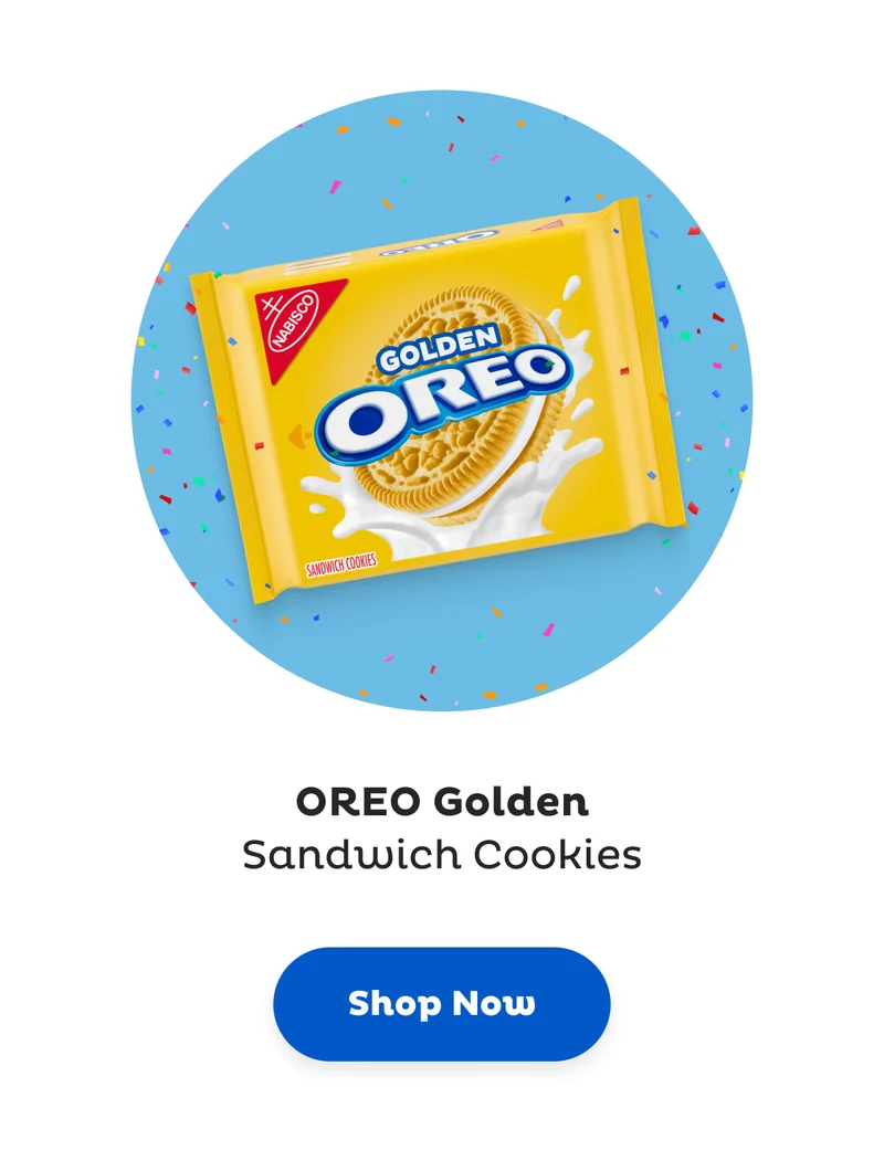 Shop OREO Golden Cookies