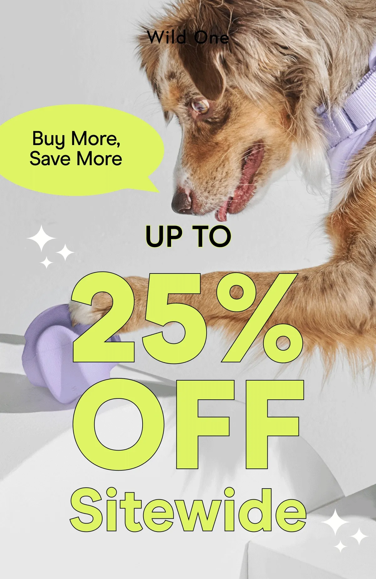 Our big sale just launched and you’ve got options. Enjoy 15% off $75+, 20% off $100+, or 25% off $125+. The more you spend, the more you save.