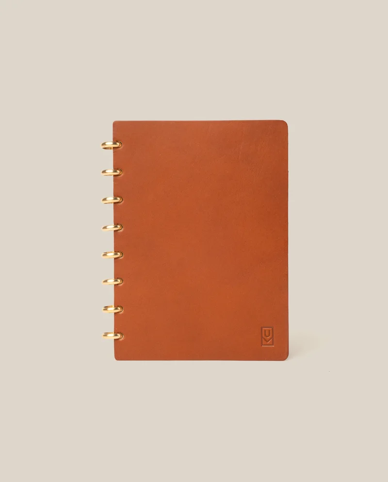 Image of Discbound Heirloom Journal (Tan Leather)