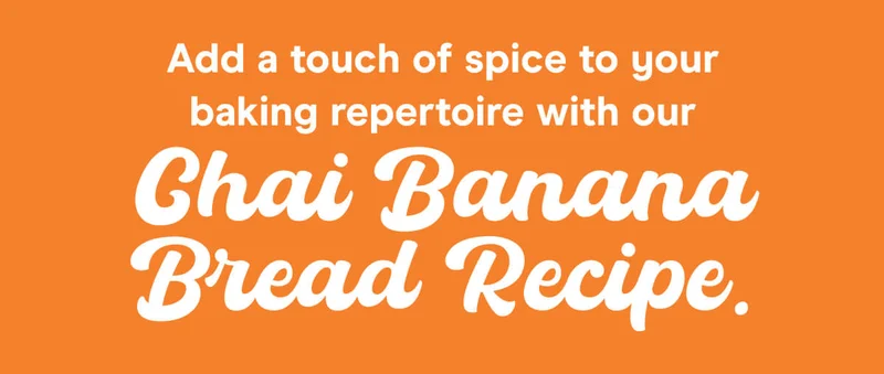 Add a touch of spice to your baking repertoire with our Chai Banana Bread Recipe.  This delightful twist on a classic beautifully marries the rich sweetness of bananas with the inviting warmth of chai.