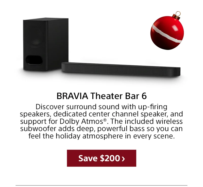 BRAVIA Theater Bar 6 | Save