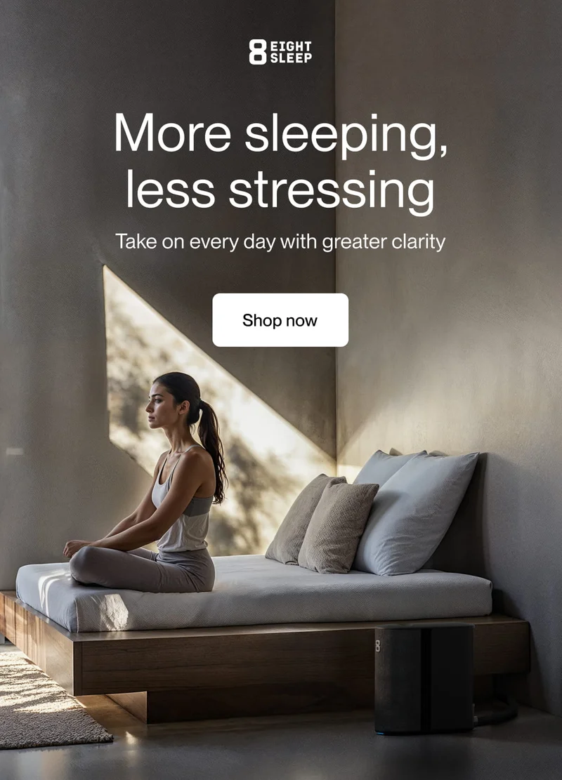 More sleeping, less stressing